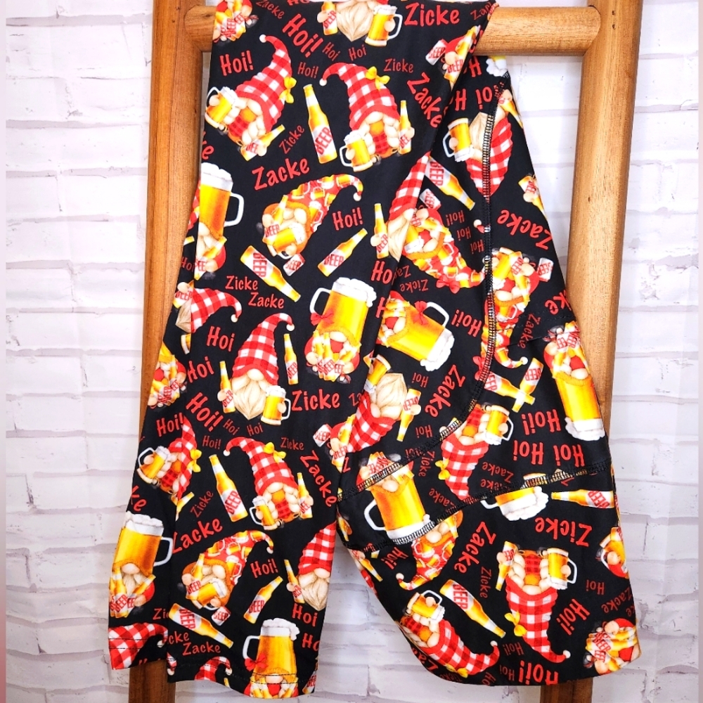 OKTOBERFEST GNOME leggings w/ pockets